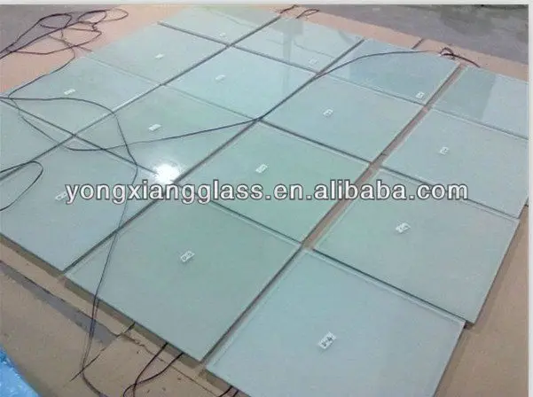 frosted glass floor 