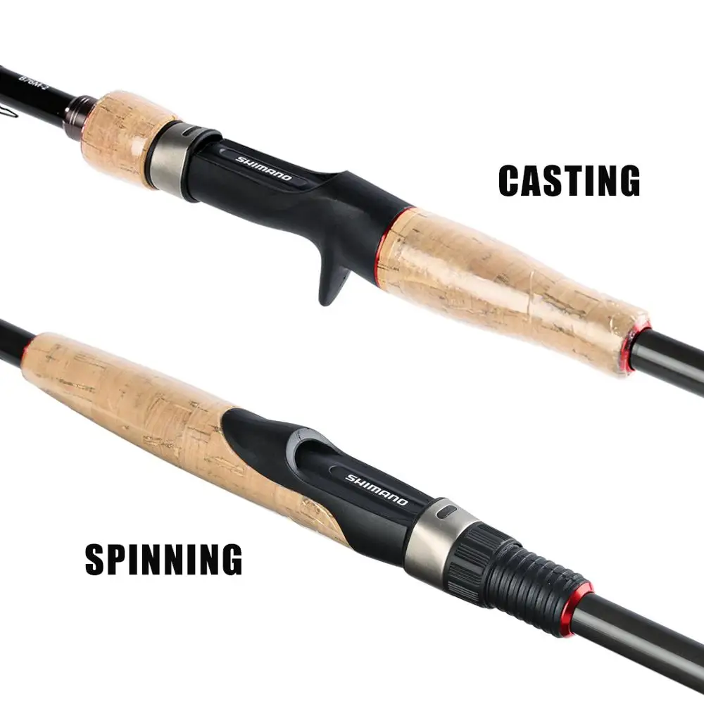 2020 Shimano Majestic Lure Fishing Rod Cork Eva Handle Oshaped Fuji