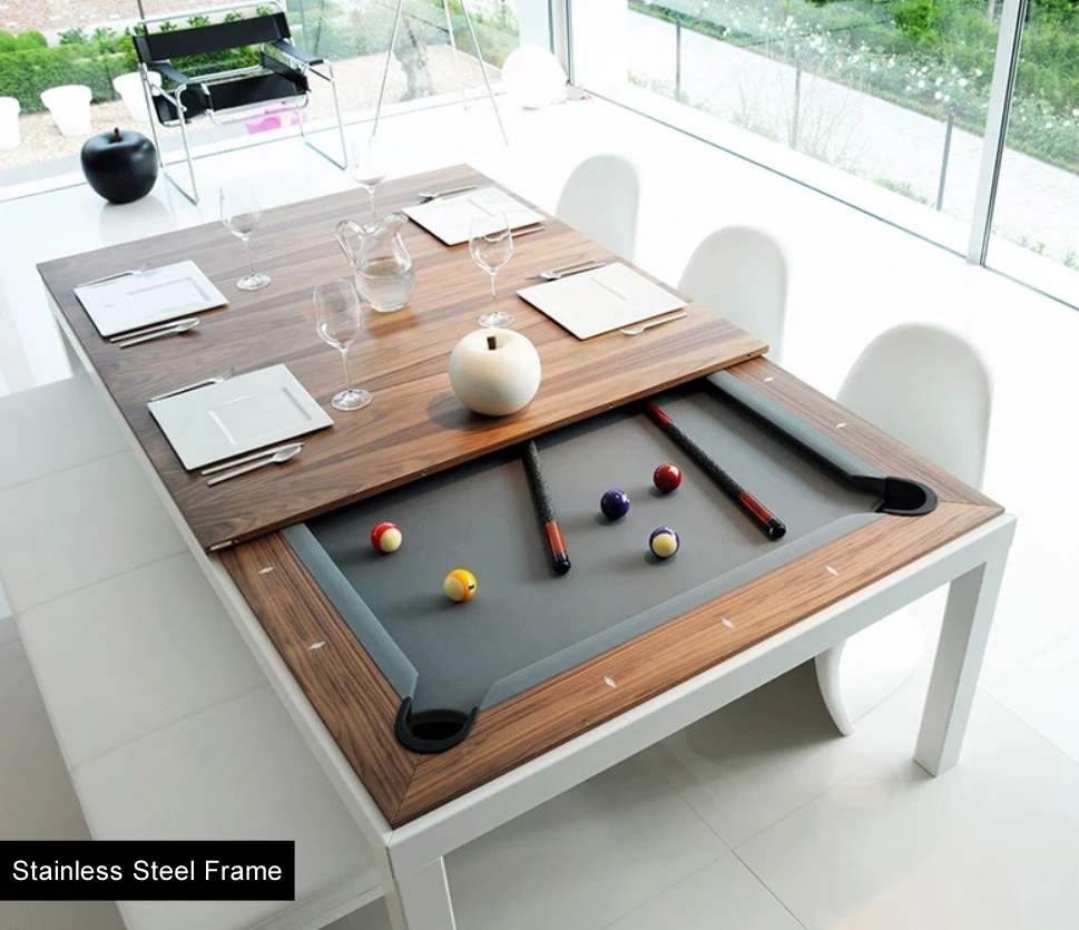 dining room pool table 2 in 1 for kids play