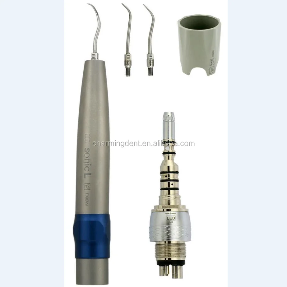 Dental Equipment Ultrasonic Air Scaler Handpiece Sonic L Teeth Cleaning