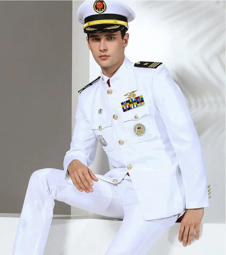 白色海军军官服装图片图片