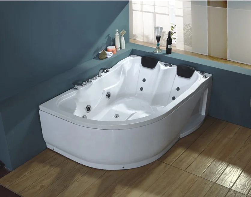 2 Seats Whirlpool double bath tub for Adult