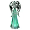 Colorful Led Light Table Christmas Decoration Clear Acrylic Large Angel Wings