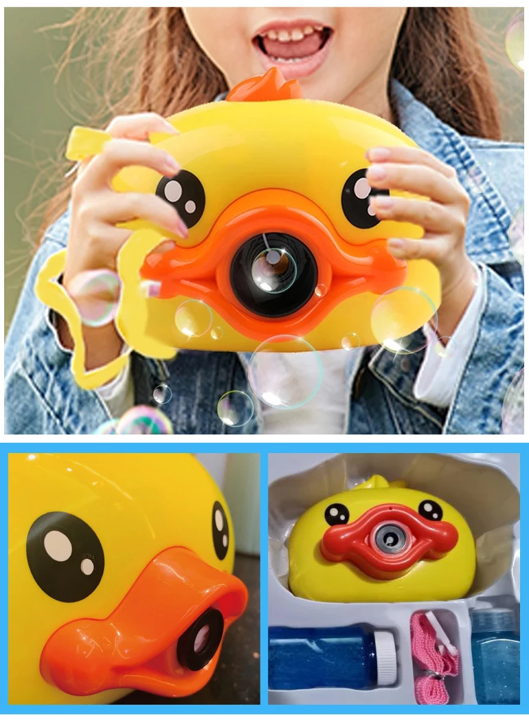 Kids Outdoor Bubble Camera Toy Bubble Carton Duck With Music Buy Bebek Gelembung Kamera Luar Ruangan Gelembung Gelembung Kamera Product On Alibaba Com