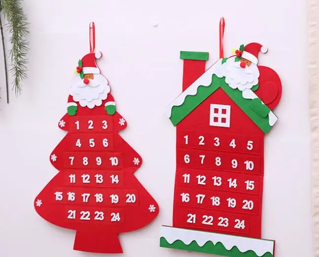 felt advent calendar