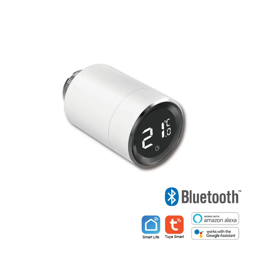 Siterwell Tuya Ble Thermostat Radiator Valve Wireless Smart Trv