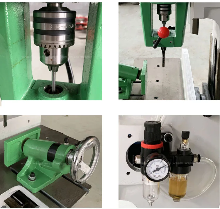 wood door chisel slot drill hole tenon mortising machine