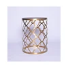 Round shape original modern coffee table design metal coffee table new design metal side table