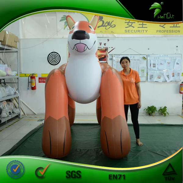 Giant Inflatable Sexy Fox Inflatable Animal Toy Custom Inflatable 3d ...