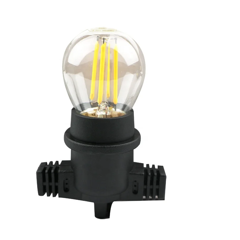 led filament bulb staring light E27 base suitable for commercial and christmas decoration