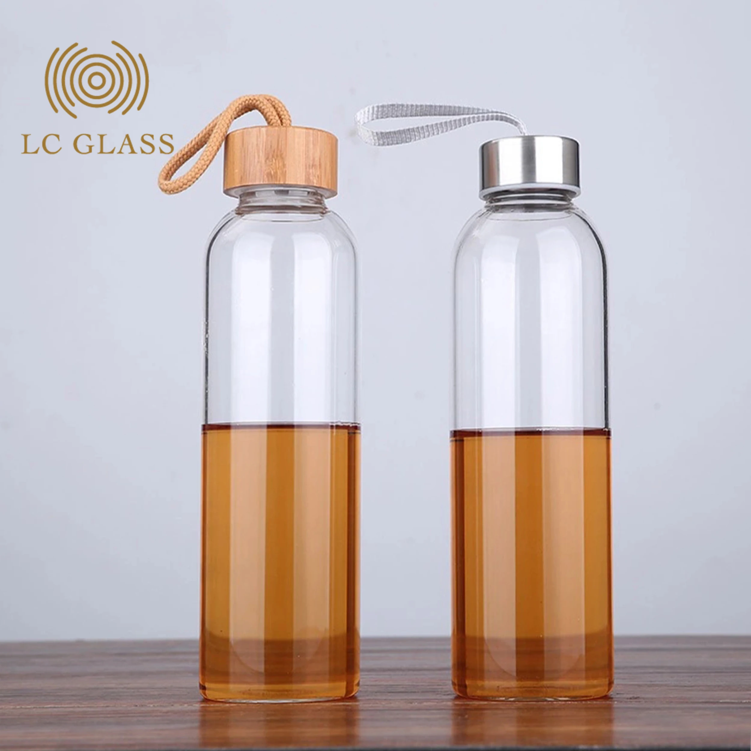 Cheap 500ml Travel Custom Clear Glass Water Bottle Buy Glass Water