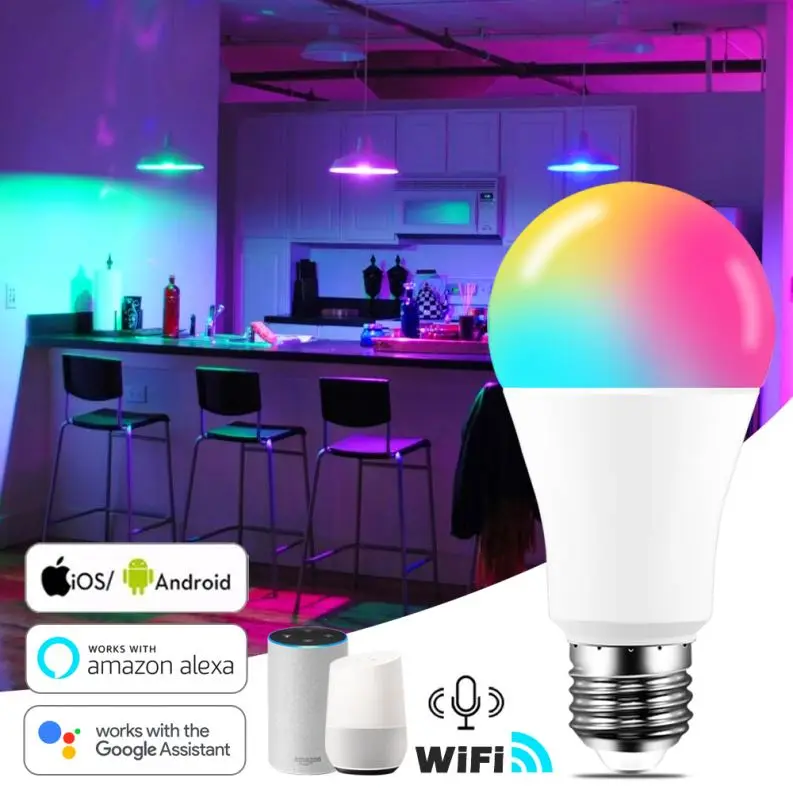 wifi 5w zigbee automation home dimmable g9 led bulb rgb lighting e11 smart lamp bulb