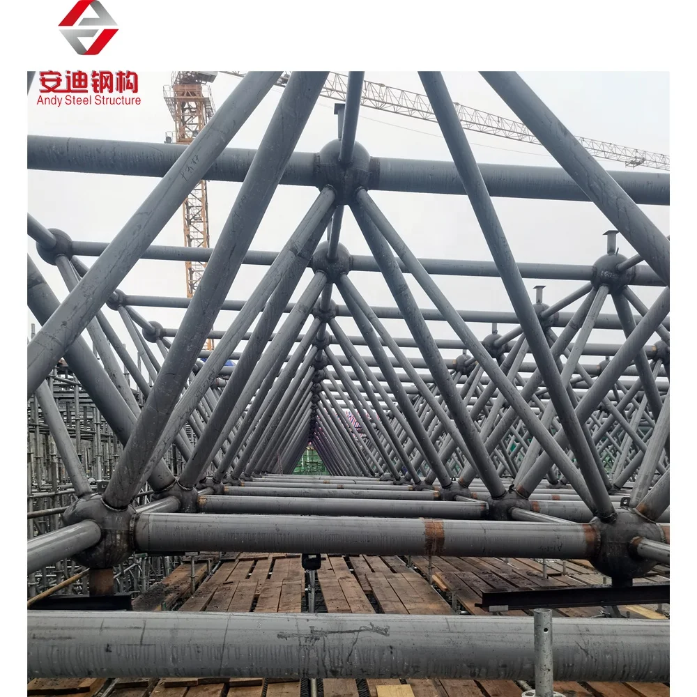 Welded Steel Structure Space Frame Node Ball Connection Roofing - Buy ...