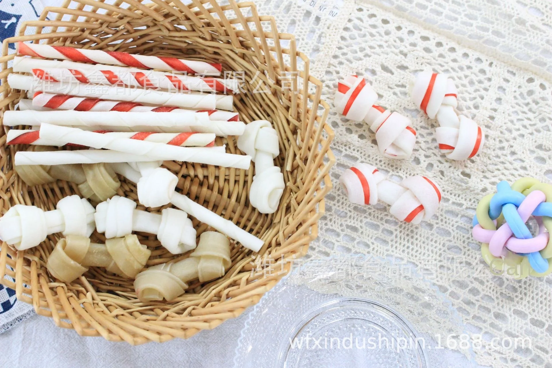 Dog Treat Molars Cowhide Stick Shandong Made in Shandong Large and Small Dog Bite Glue OEM Wholesale supplier