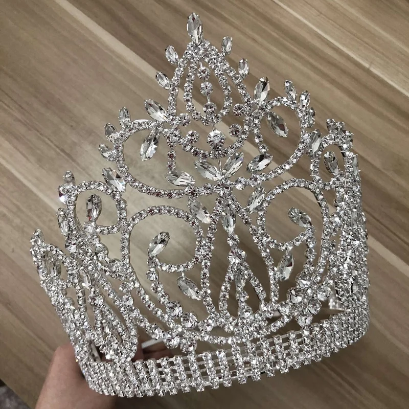 Bulk Princess Rhinestone Crystal Beauty Custom Big Pageant Queen Miss ...