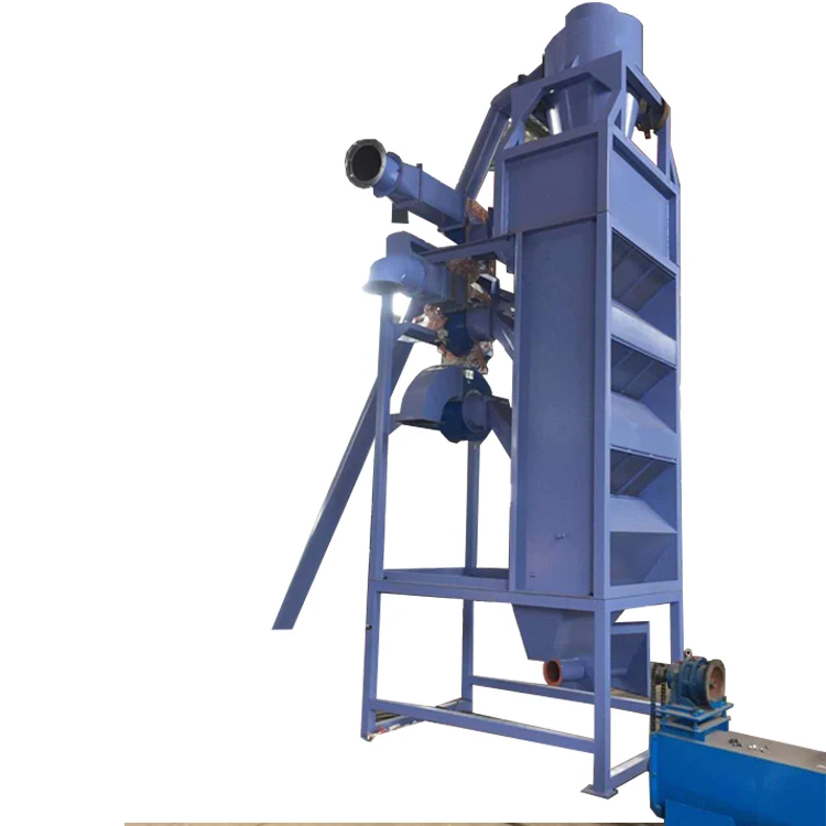 Liquid Classifier Machine Zig Zag Air Classify System for Plastic Bottles PVC PP PE Label ...