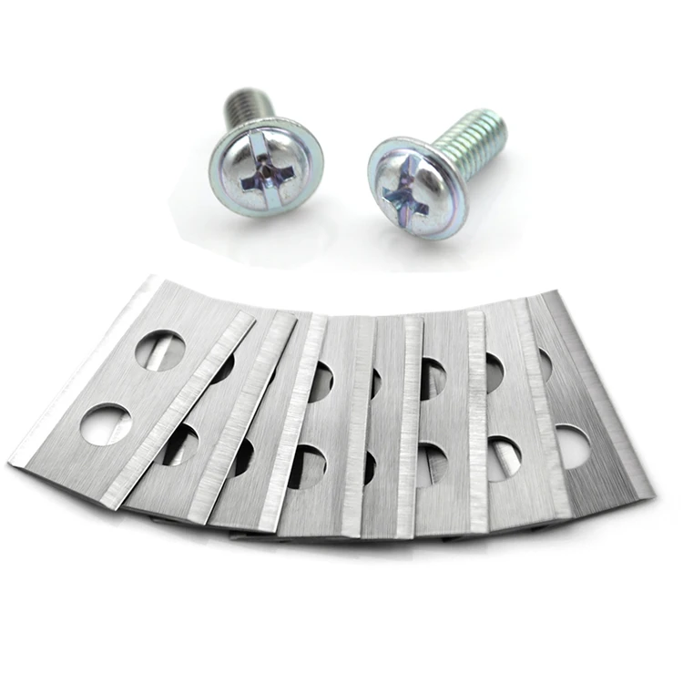 15 Lame Di Ricambio Per Robot Tagliaerba Lawnmaster VBRM16 - Taglienti Argento - Foto 7