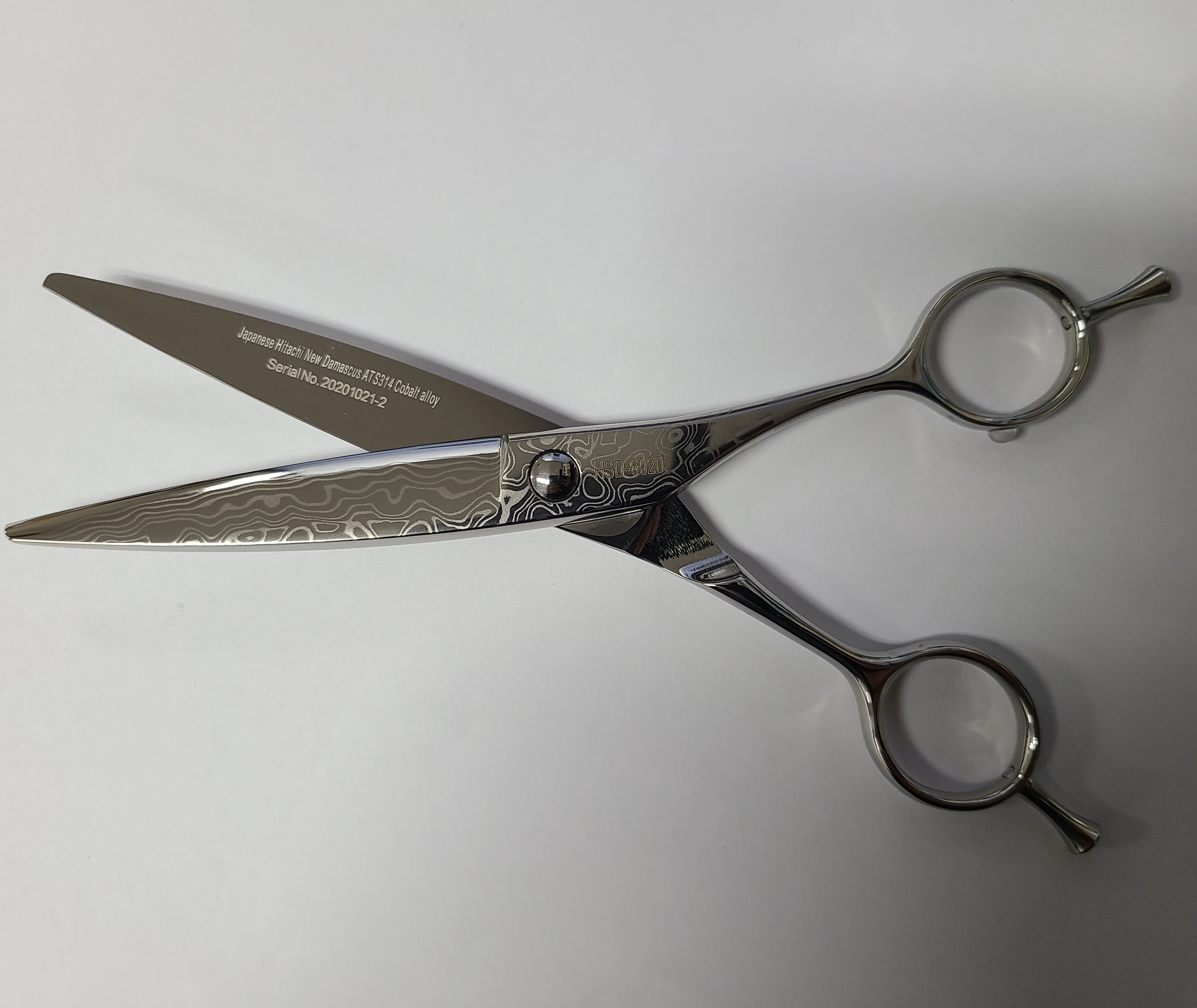 Made In Korea 2022 Rouse High Quality Stainless Steel Barber Scissors