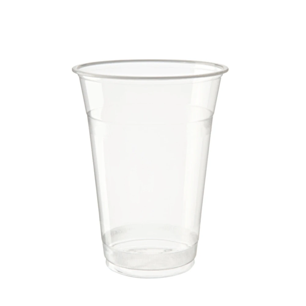 100% Compostable Biodegradable Cold Water Coffee Plastic Pla Clear Cups ...