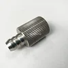 CNC turning processing of 316 syringe nut, CNC turning processing of stainless steel animal syringe needle head sleeve