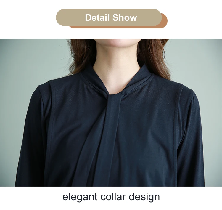 2019 New Autumn Arrival Comfy Long Sleeve Pull Over Office Lady Nursing Sweatshirt.jpg