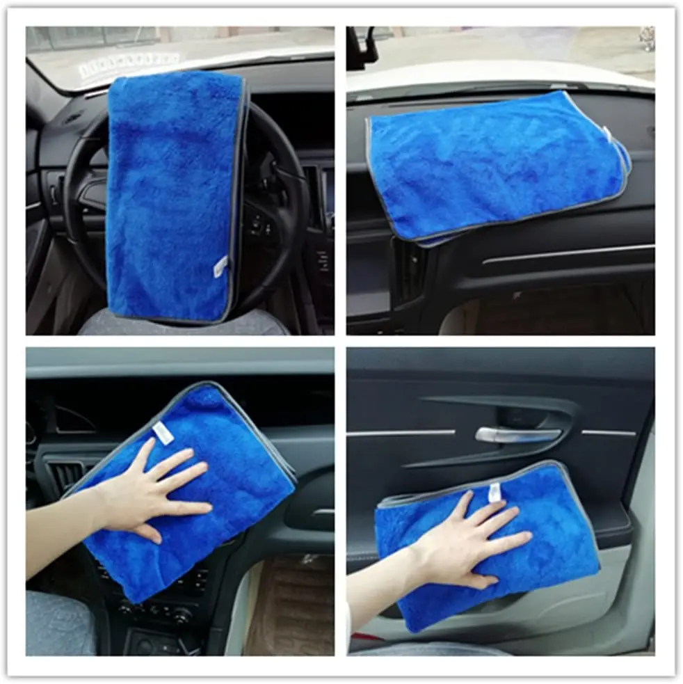 1200gsm car washing towel 