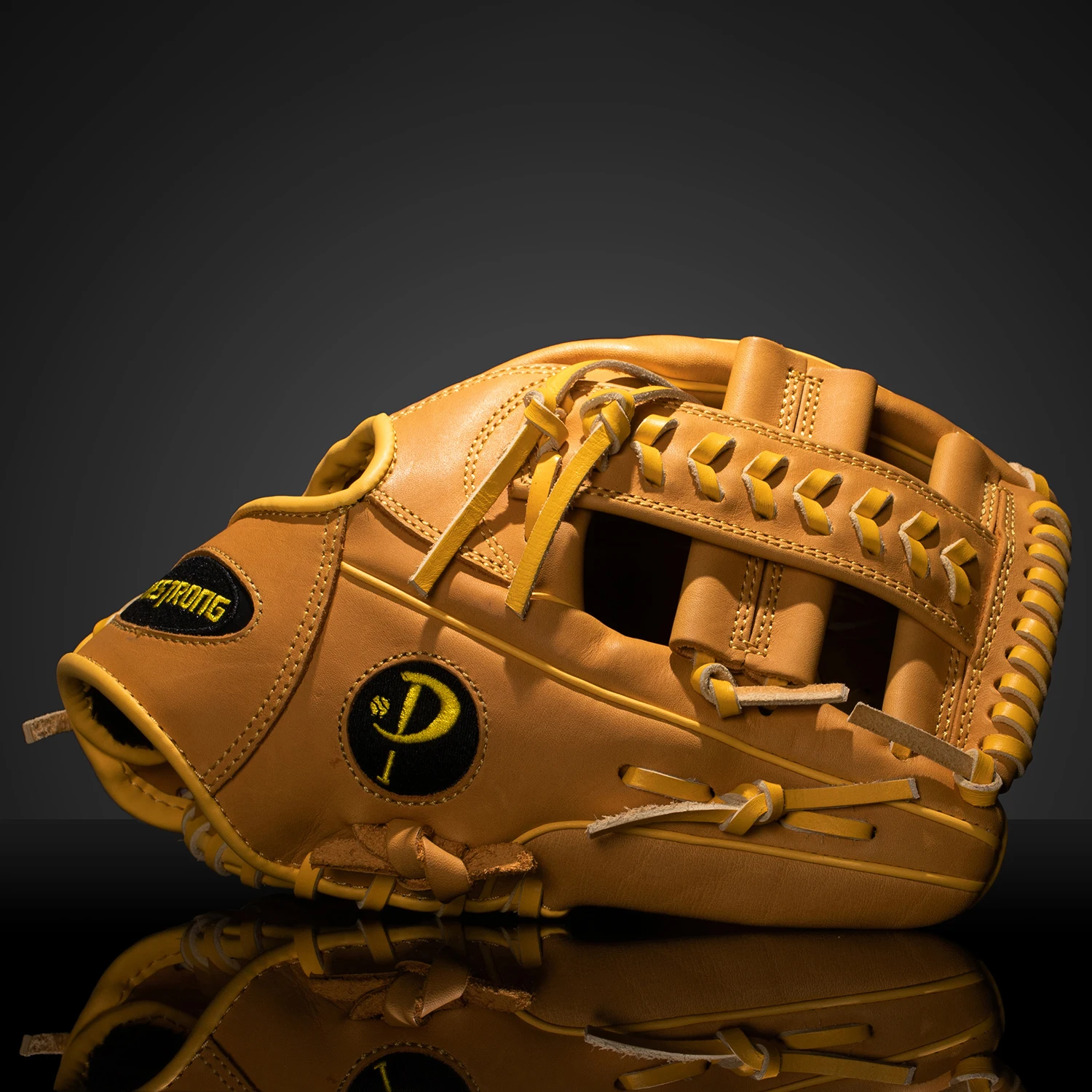 Wholesale Best Baseball Gloves Custom High Quality Yellow US