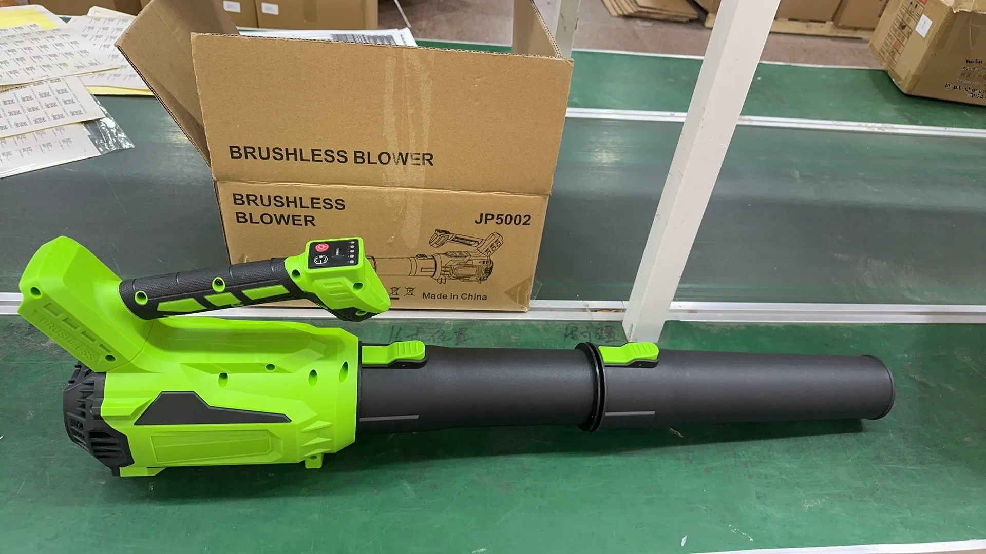 Leaf Blower, Brushless, 20kPa, 500m/h, Portable - detail 2