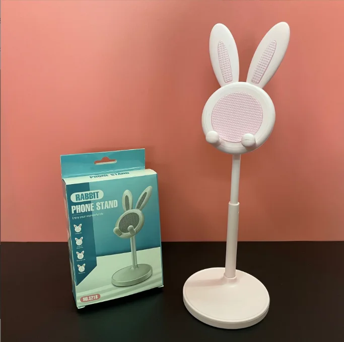 Rabbit Desktop Telescopic Adjustable Angle Lazy Bracket Mobile Phone ...