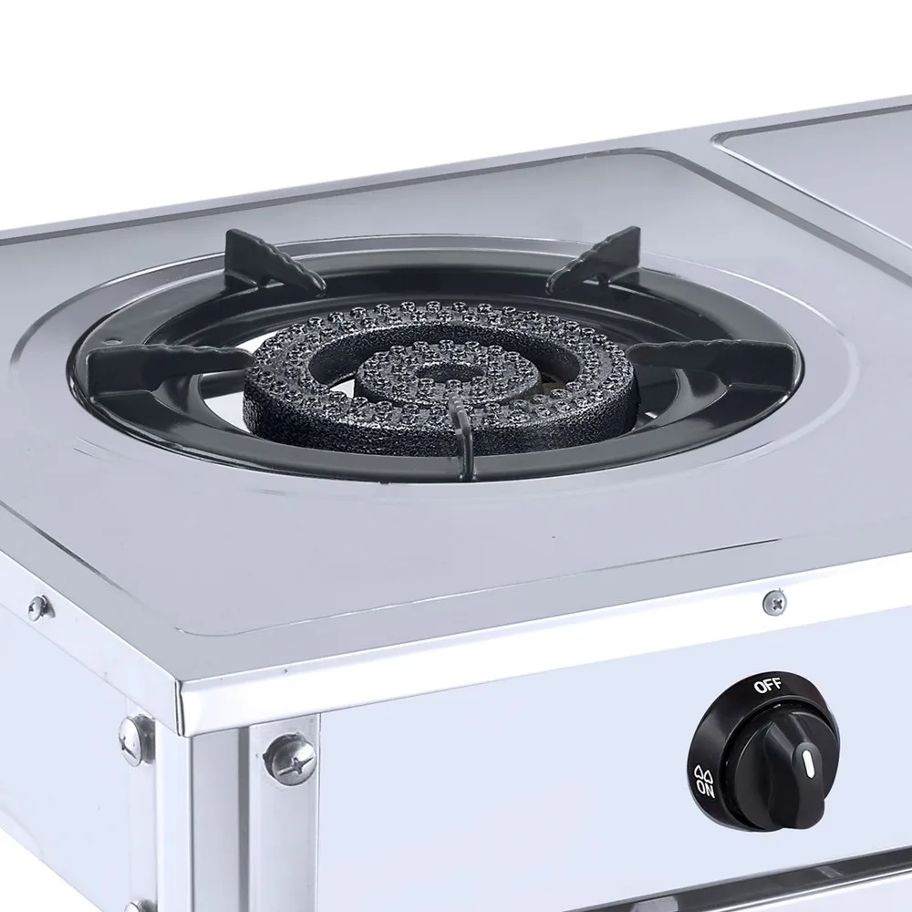 好的供应商,只要按一下露营烧烤迷你便携式燃气灶