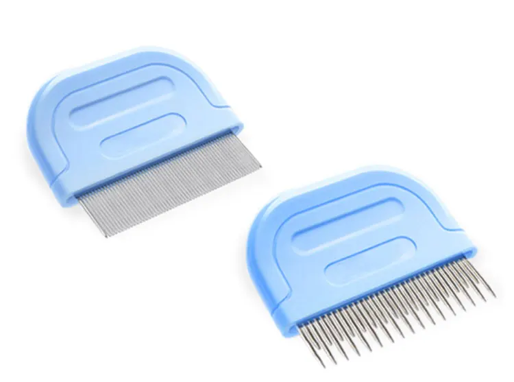 Customizable brush fur double sided knot out pet trimmer plastic dog brush tear stain comb cut cat for matted 