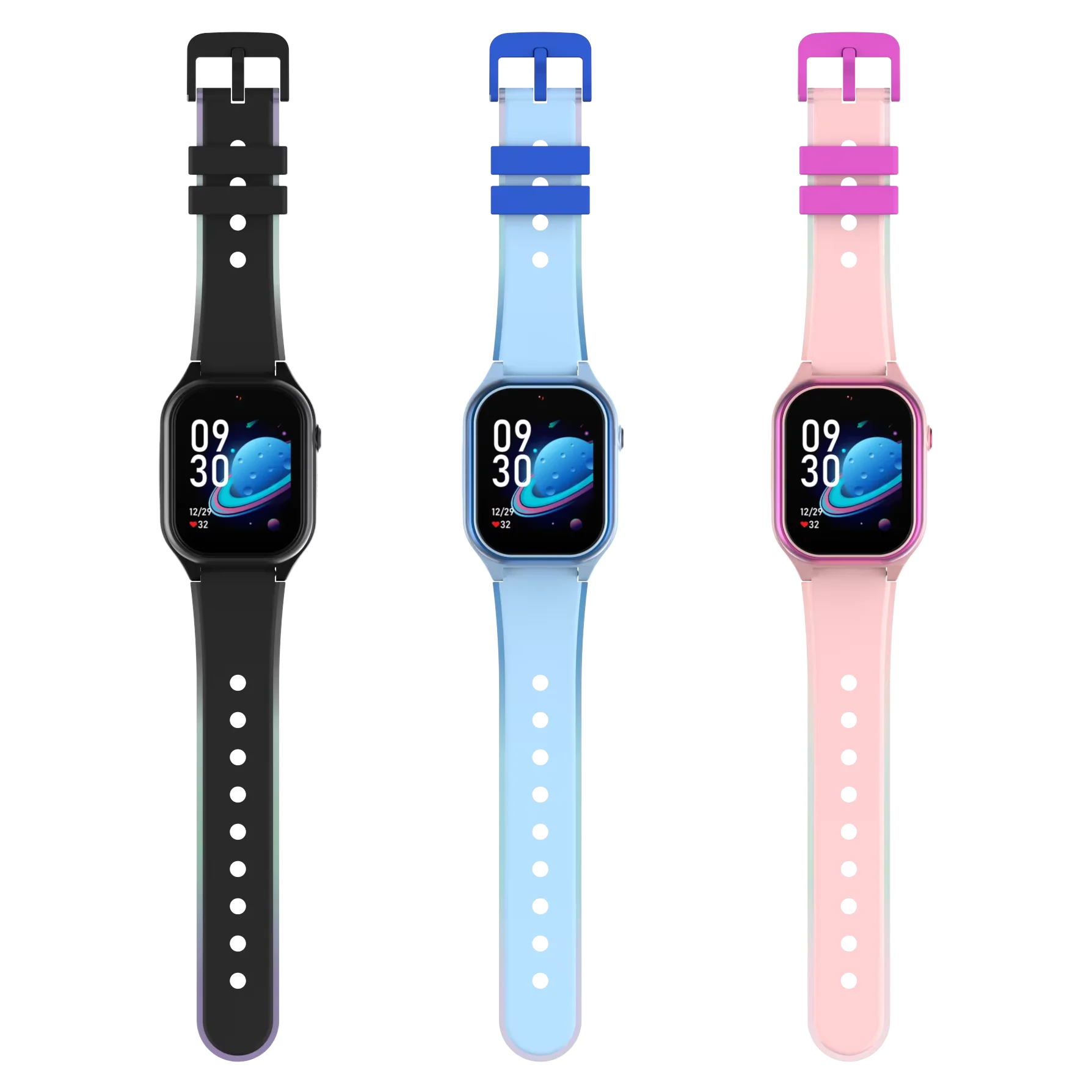 Kids Smart Watch with Vibration Guide