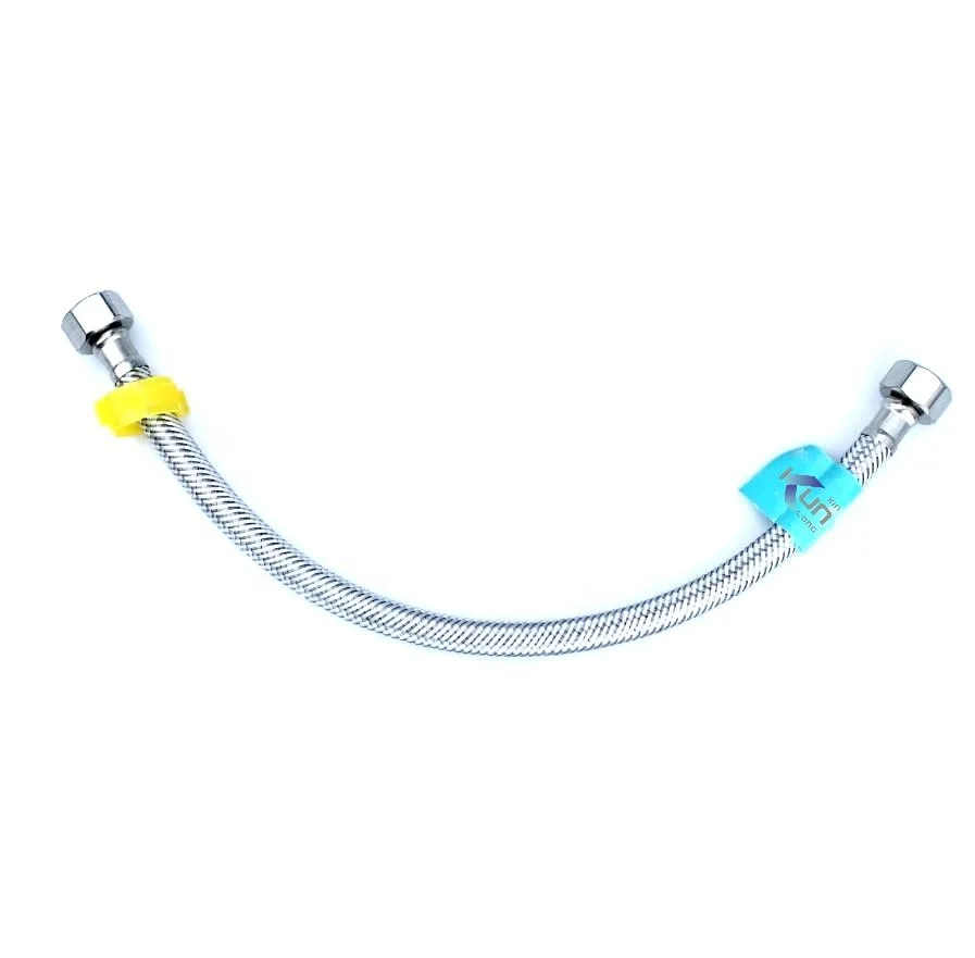 1/2"standard Interface Weaved Plumbing Flexible Hose 304 Stainless