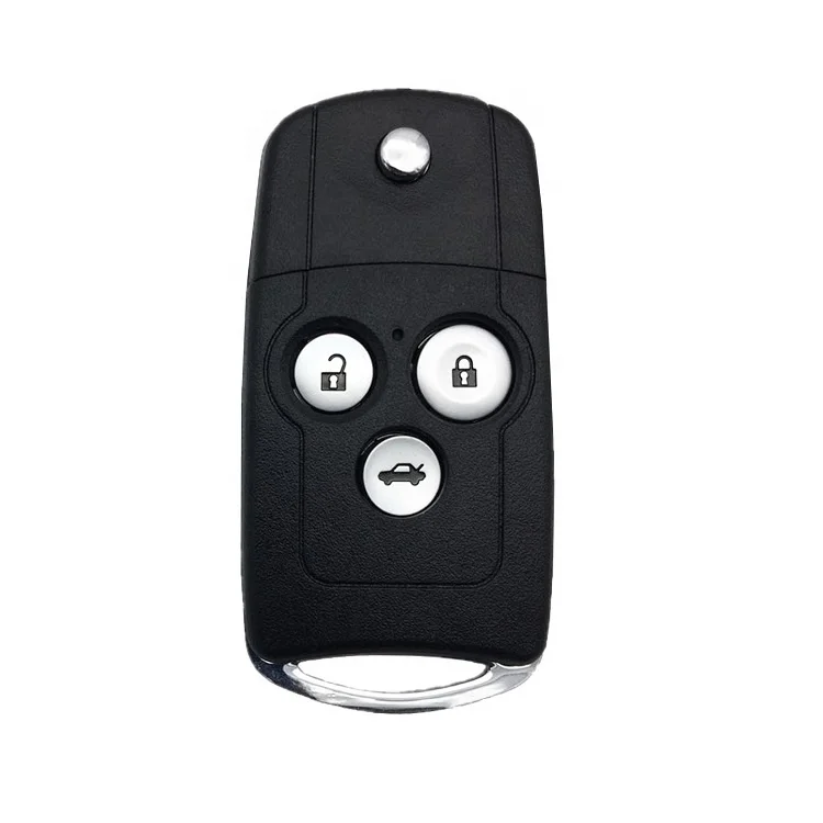 3 Buttons Car Remote Key Fob Case Shell Flip For Honda For Civic For