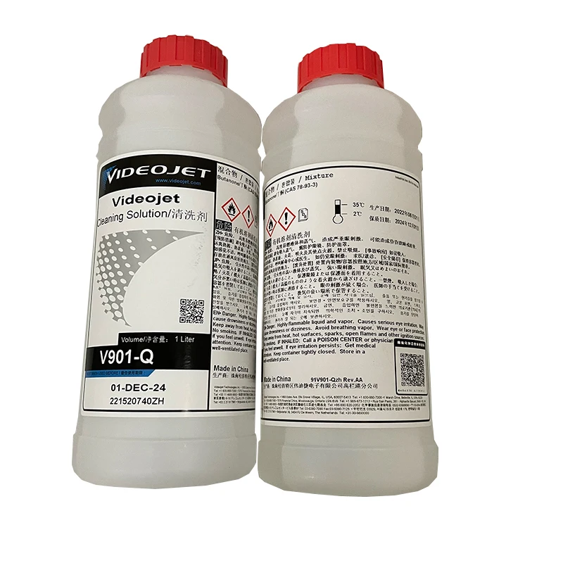 Videojet V901q Cleaning Solution Original For 1000 Series Inkjet