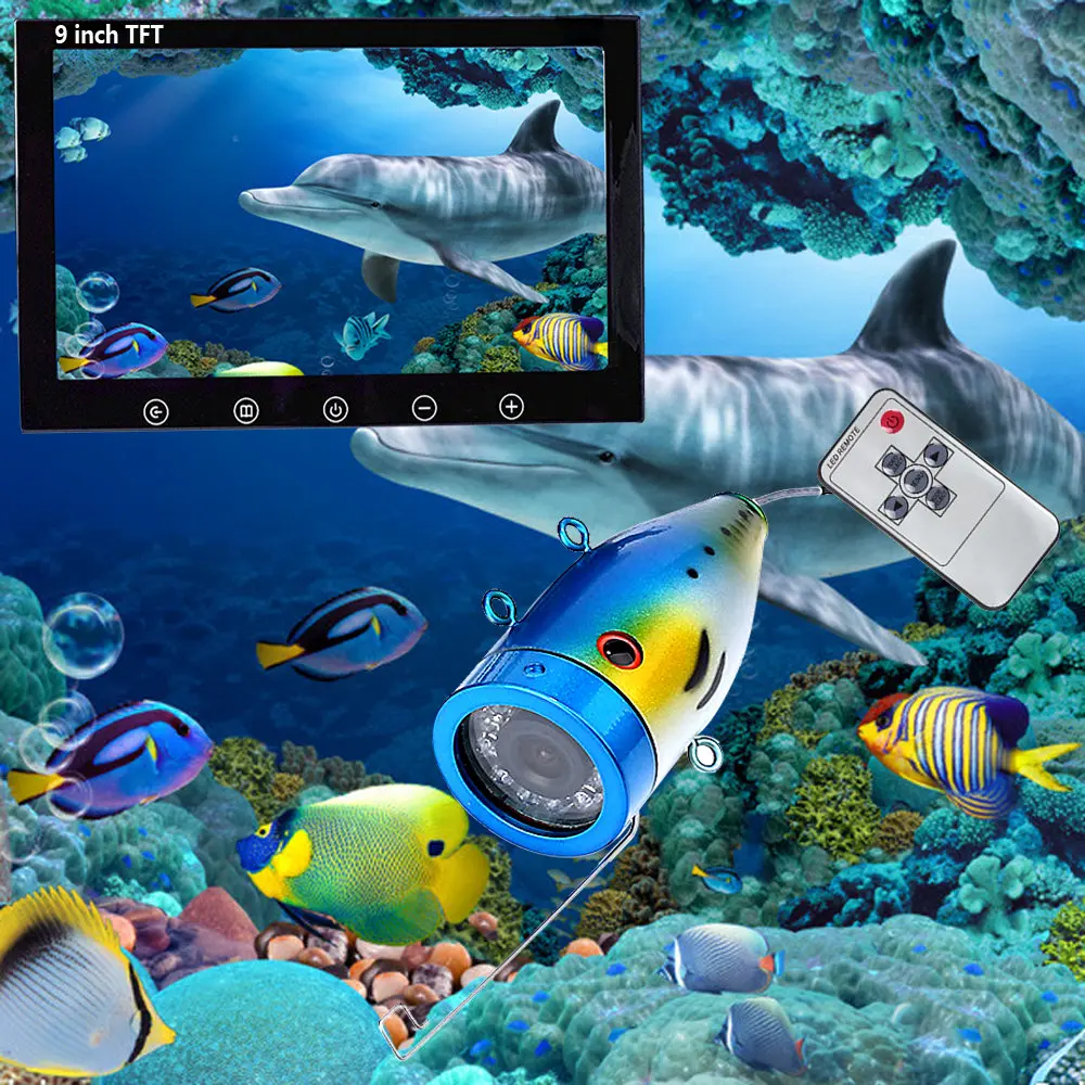 15/30/50M 1000TVL LEDs Fish Finder Underwater Sea River Fishing Fishing Camera 