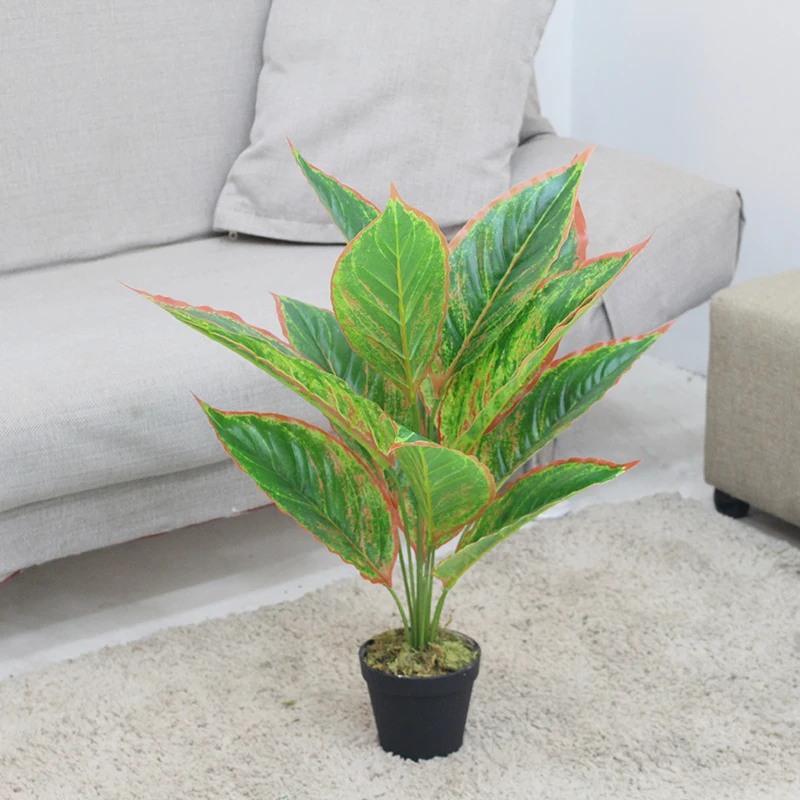 Decorative Trees Artificial Bonsai Artificial Dieffenbachia Plants High