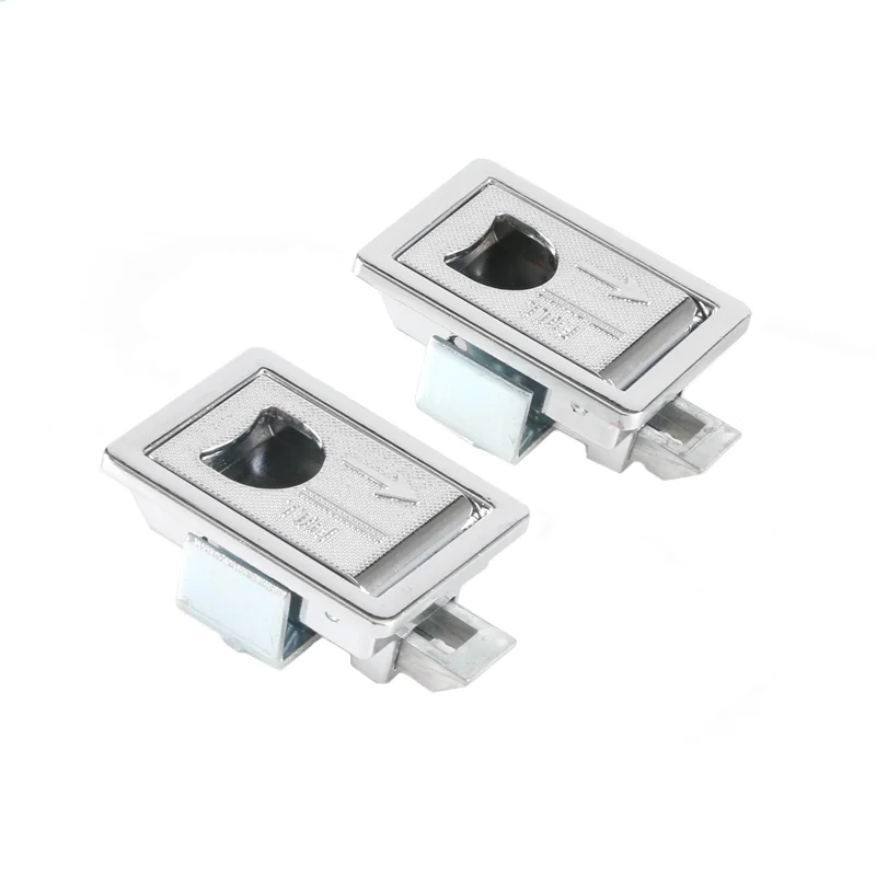 LS731 Invisible Handle Lock Flat Lock Latch for Cabinets and Doors 6000 Series Custom Cutting Processing Available manufacture