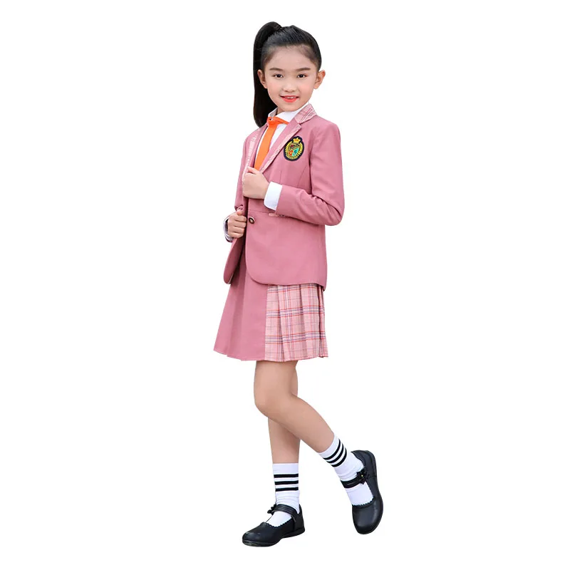 New Fashion Spring Uniform Blazer For School Boys Girls Kindergarten ...