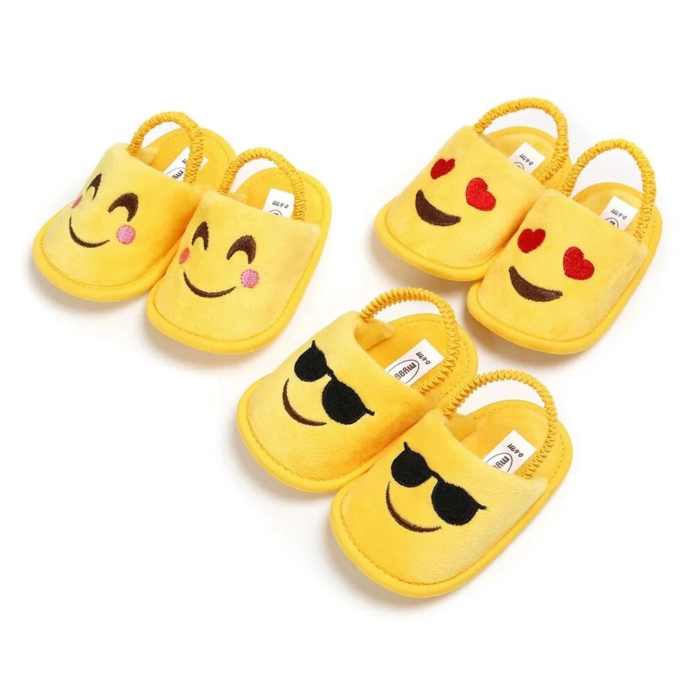 
Yellow Home Shoes Boys New Model Cool Kids Baby Winter Slippers 