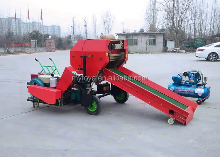 Dairy farm ensilage silage feed straw bale wrapper for cow