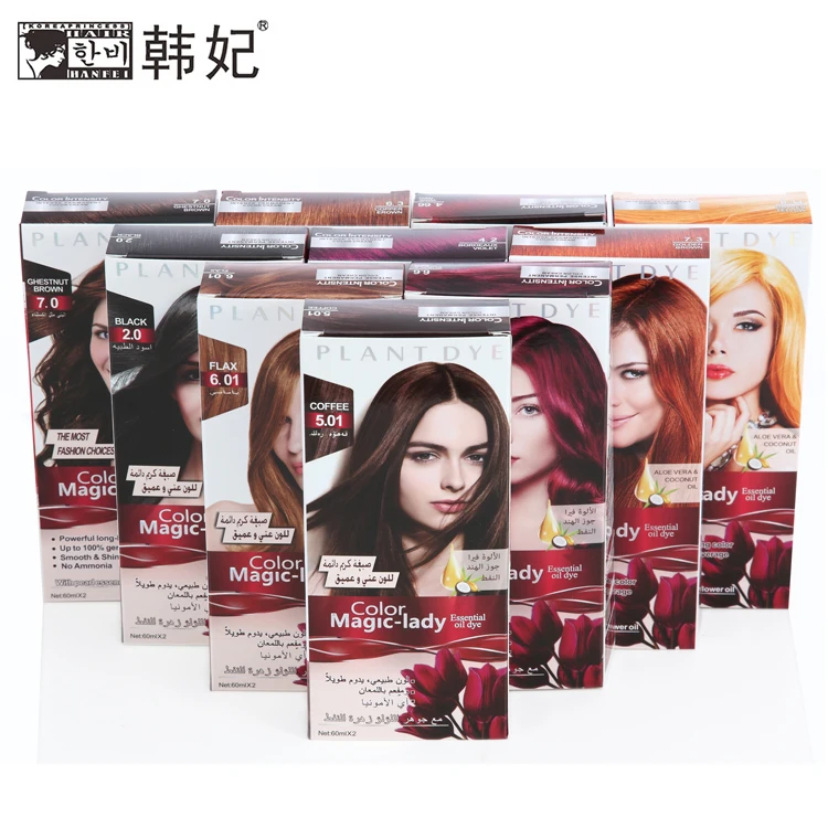 
Professional Home Use Good Price Italian Brands Permanent Hair Color Dye 