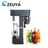 manual desk top glass bottle caper for cap sealing