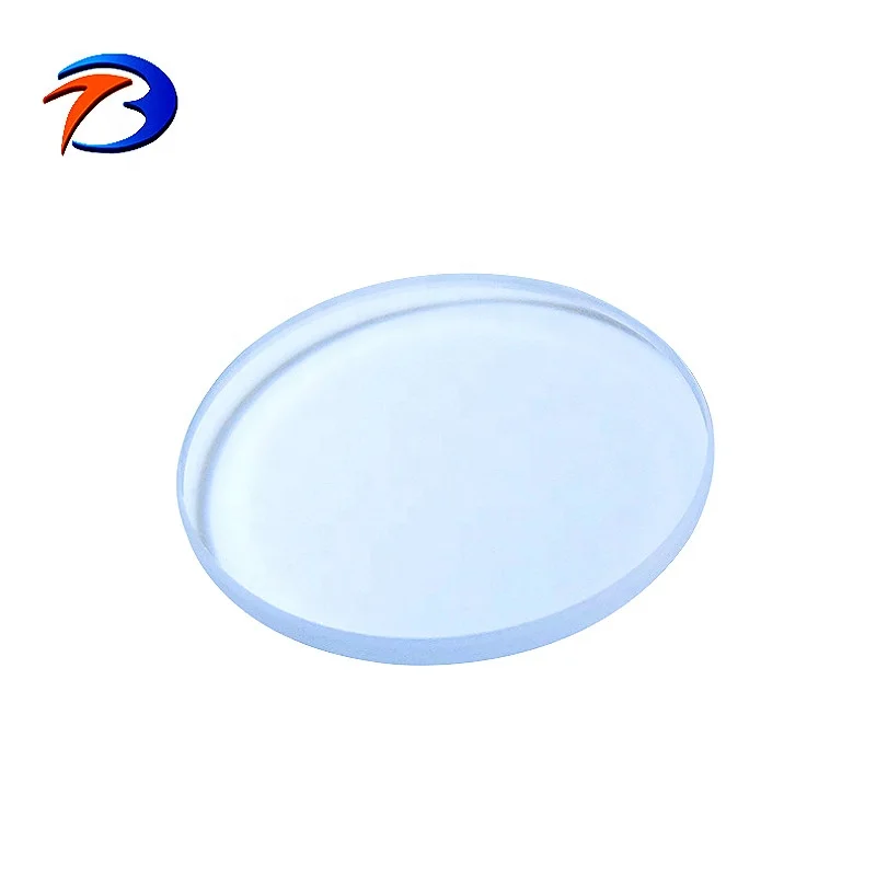 diameter 55mm fused silica quartz glass window v coating 532nm for laser debris shields