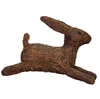 Factory directly wholesale Easter rattan woven rabbit