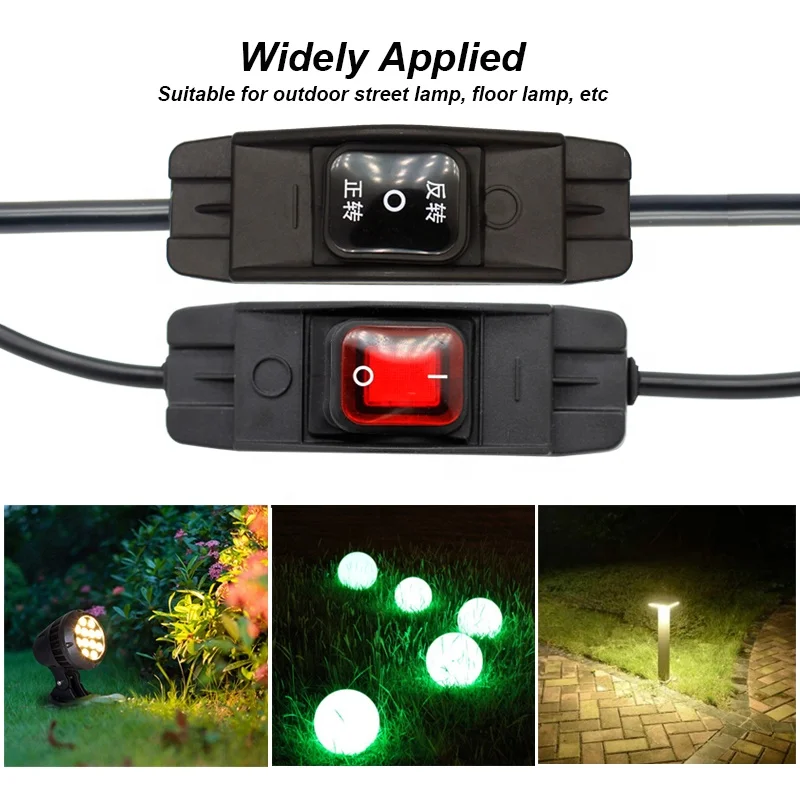 25A 250V Waterproof Rocker Switch - Heating Furnace Use