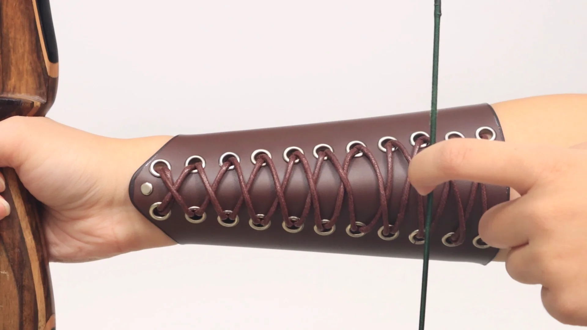 Leather Arm Guard Archery Bow And Arrow Recurve Compound Longbow