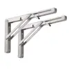 Stainless Steel Bracket Bench Lowes Triangle Adjustable L Angle Wall Mounting Shelf Metal Table Folding Stainless Steel Brackets