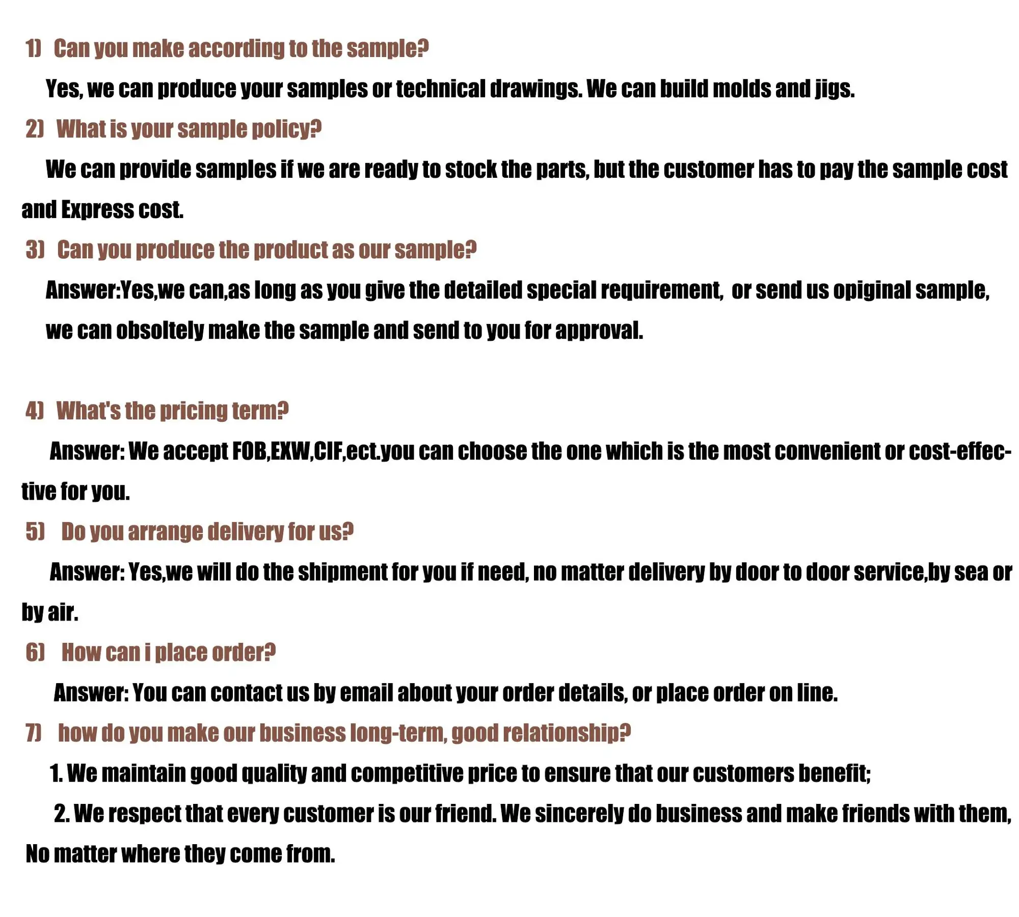 FAQ1