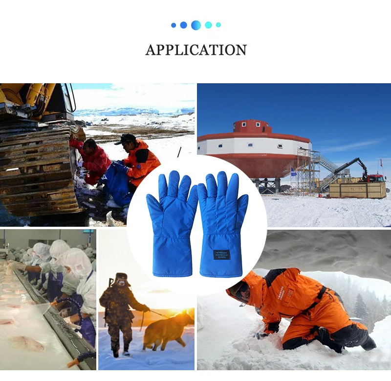 Refrigeration House Gloves Cold Protection Cryogenic Warm Flexible Cold